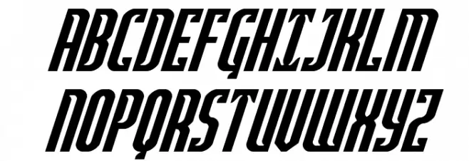 Janulus Super-Italic Polices MAJUSCULES