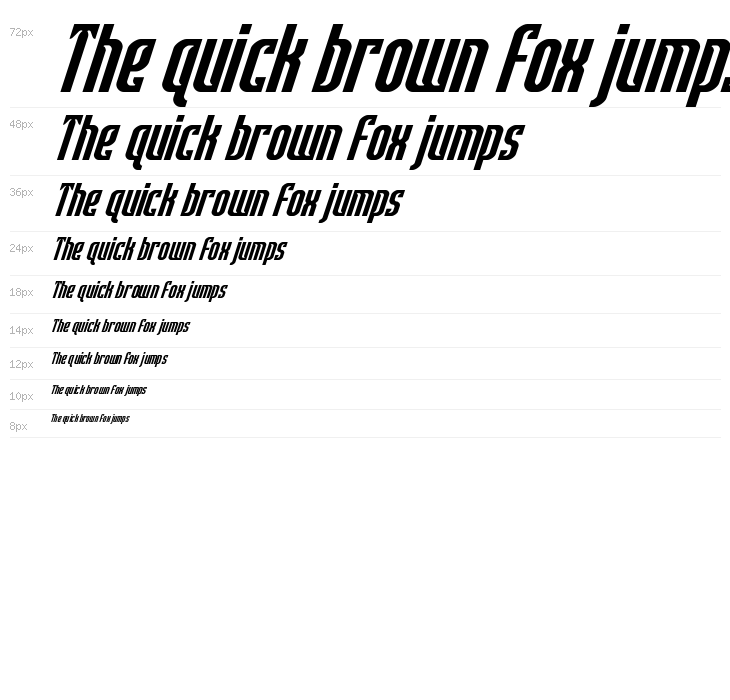 Janulus Super-Italic Waterfall