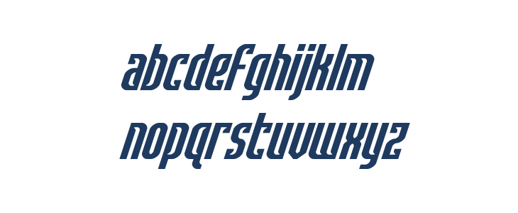 Janulus Super-Italic Lowercase