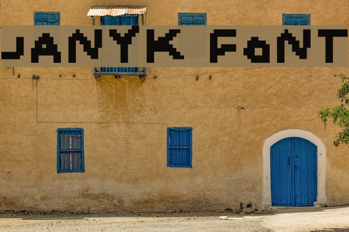 Janyk Font examples