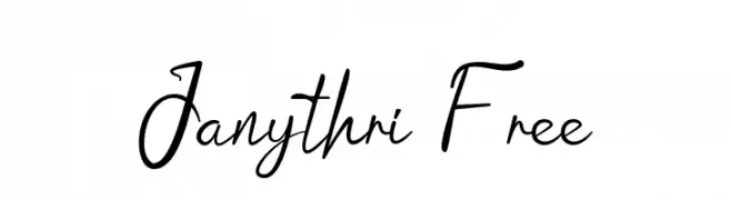 Janythri Free  Fuentes Gratis Descargar