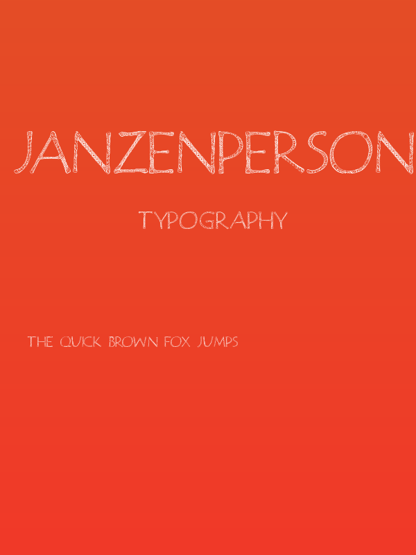JanzenPersonalUseRegular Poster