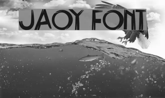 Jaoy Шрифта examples