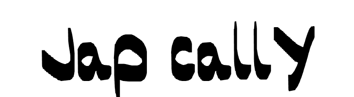 Jap cally  Free Fonts Download