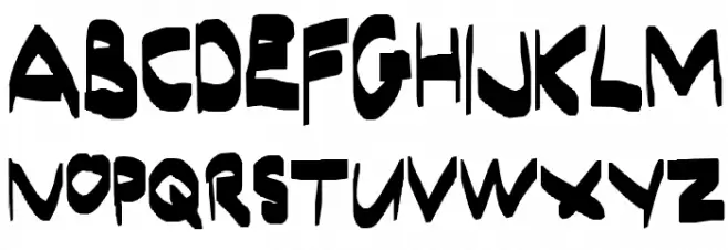 Jap cally フォント 大文字