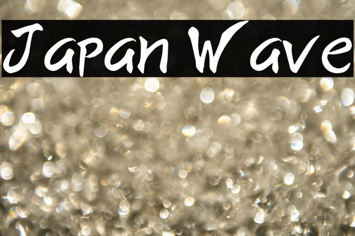 Japan Wave Example 3