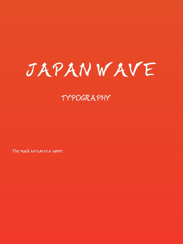 Japan Wave Poster