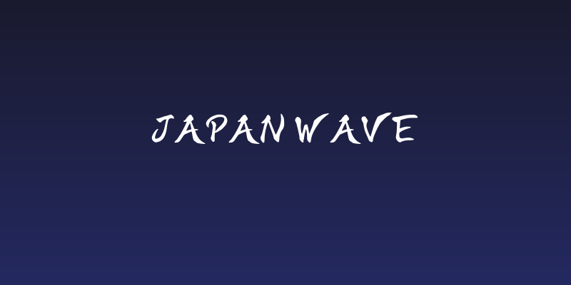 Japan Wave Social Header