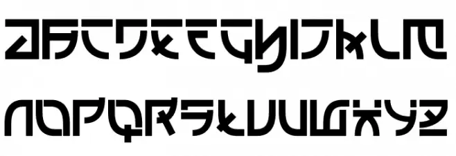 Japan ramenten خط أحرف صغيرة