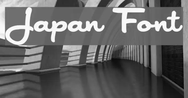 Japan Caratteri examples