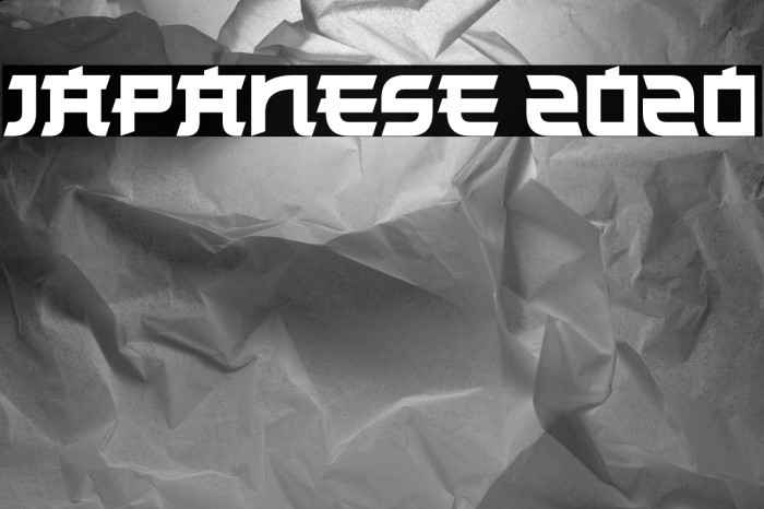 Japanese 2020 Example 1