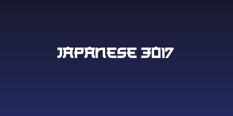 Japanese 3017 Social Header