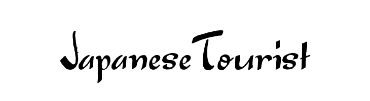JapaneseTourist Шрифта