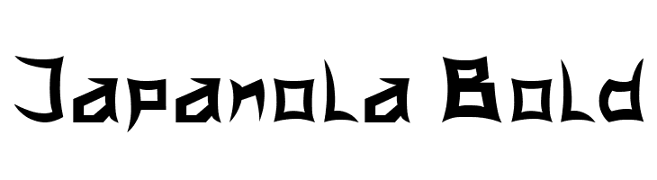 Japanola Bold  नि: शुल्क फ़ॉन्ट्स डाउनलोड