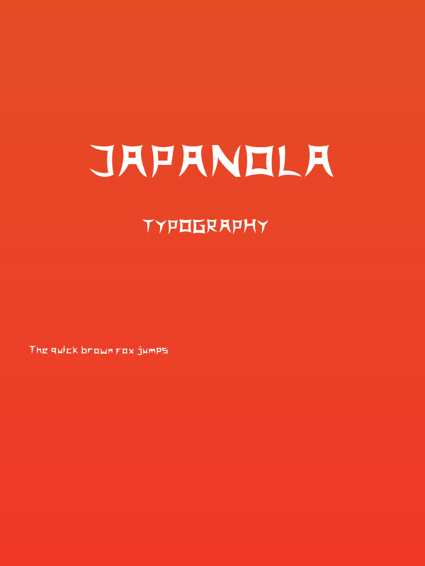 Japanola Poster