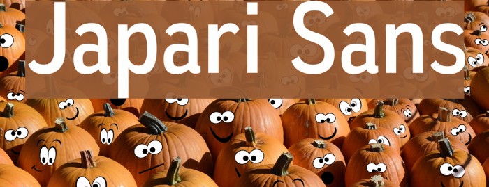 Japari Sans Font examples