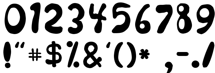 Japestyle Plain Font OTHER CHARS