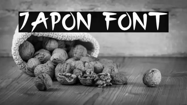 Japon Font examples