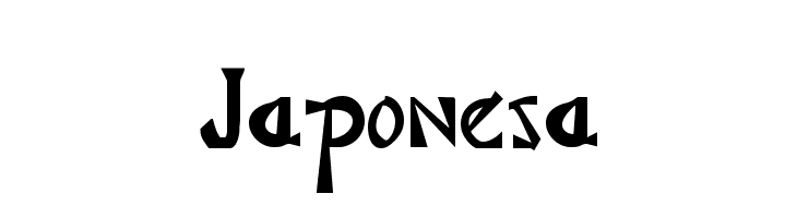 Japonesa Fonte