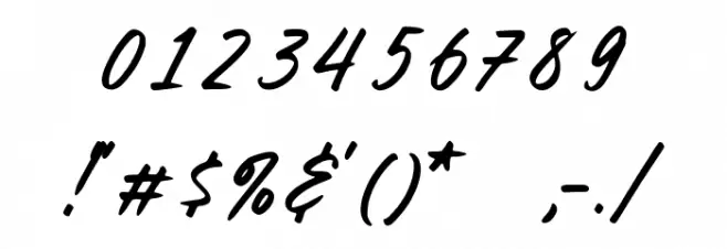 Jaqartall Font OTHER CHARS