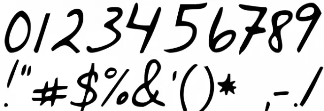 Jar of Hearts Font OTHER CHARS