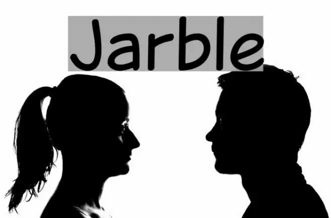 Jarble Font examples