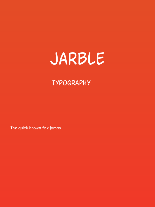 Jarble Poster