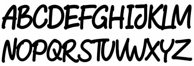 Jarbomhollow Font Litere mari