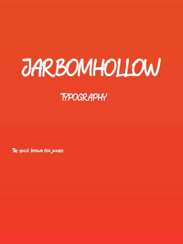 Jarbomhollow Poster
