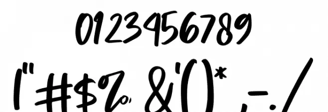 Jarchook 字体 其它煤焦