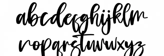 Jarchook 字体 小写