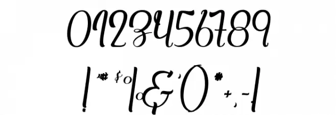 Jardin des Bermudes Font OTHER CHARS