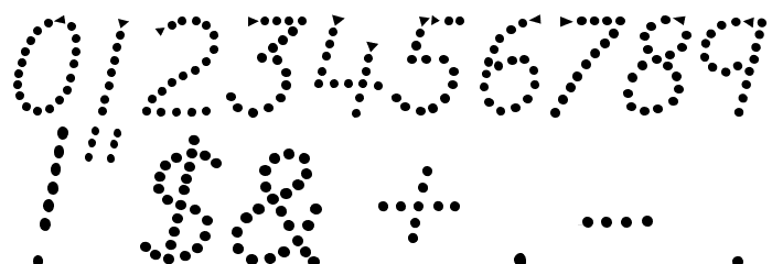 Jardotty Font OTHER CHARS