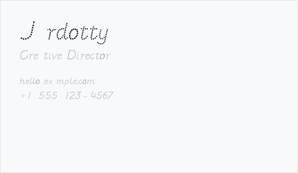 Jardotty Business Card