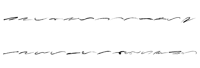 Jared Swash Font LOWERCASE