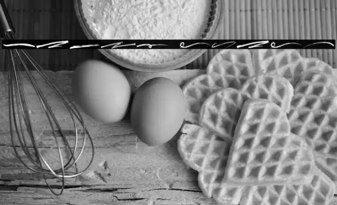 Jared Swash Font examples