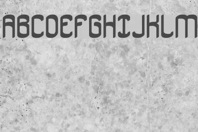 Jargon BRK Font examples