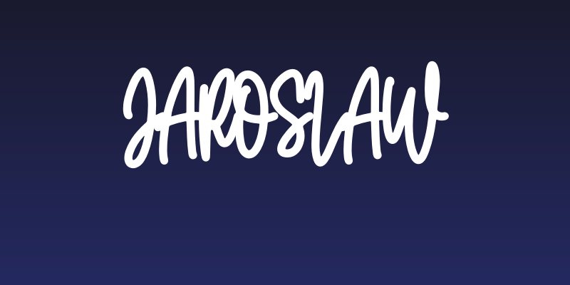 Jaroslaw Social Header