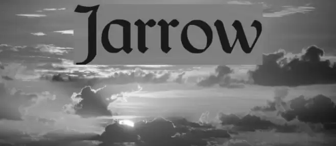 Jarrow Font examples