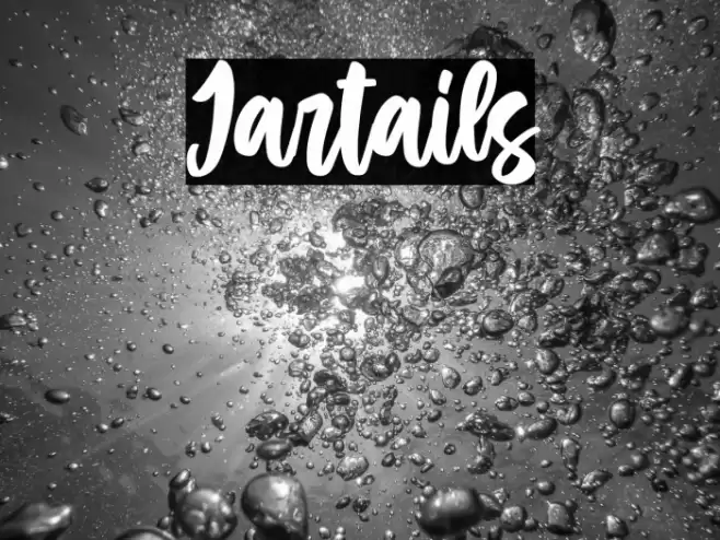 Jartails फ़ॉन्ट examples