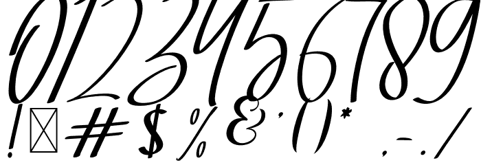JartifisaRegular Font OTHER CHARS