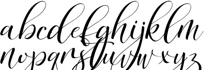 JartifisaRegular Font LOWERCASE