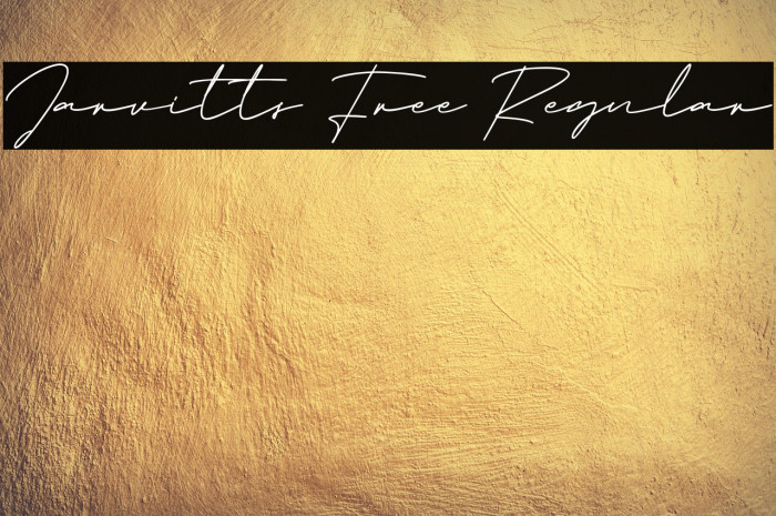 Jarvitts Free Regular Example 1