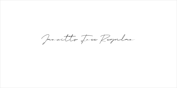 Jarvitts Free Regular Logo