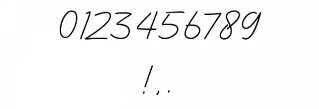 Jashel Font Alte caractere