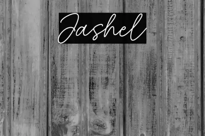 Jashel Font examples