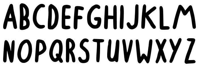Jasleens Jassy Font Regular Font UPPERCASE