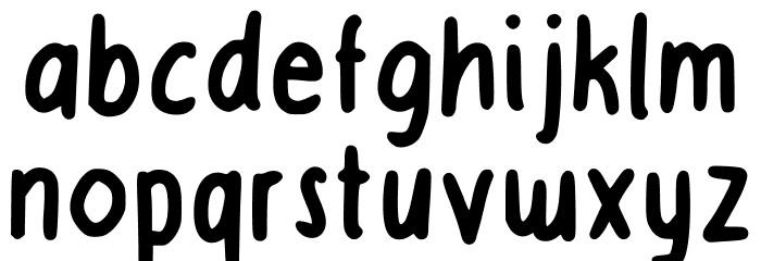 Jasleens Jassy Font Regular Font LOWERCASE