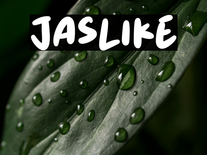 Jaslike Example 1