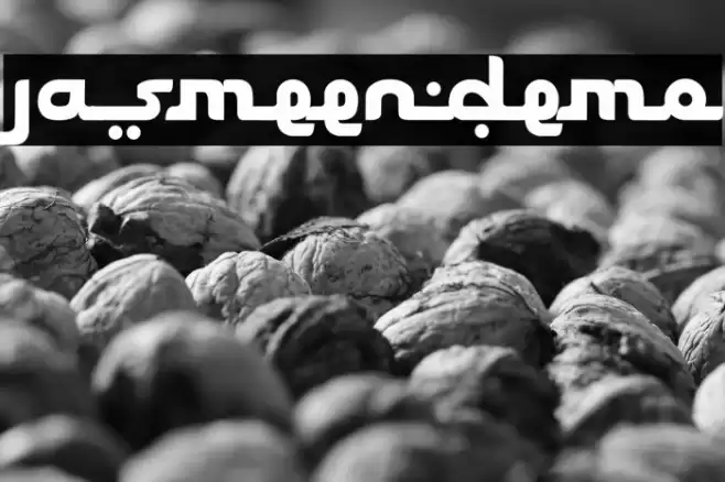 Jasmeen_demo Font examples